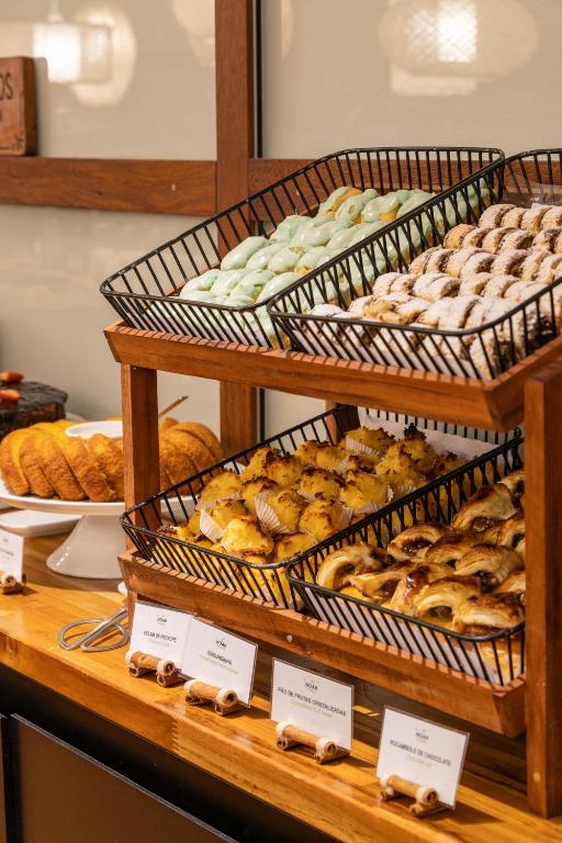 Café da manhã panorâmico