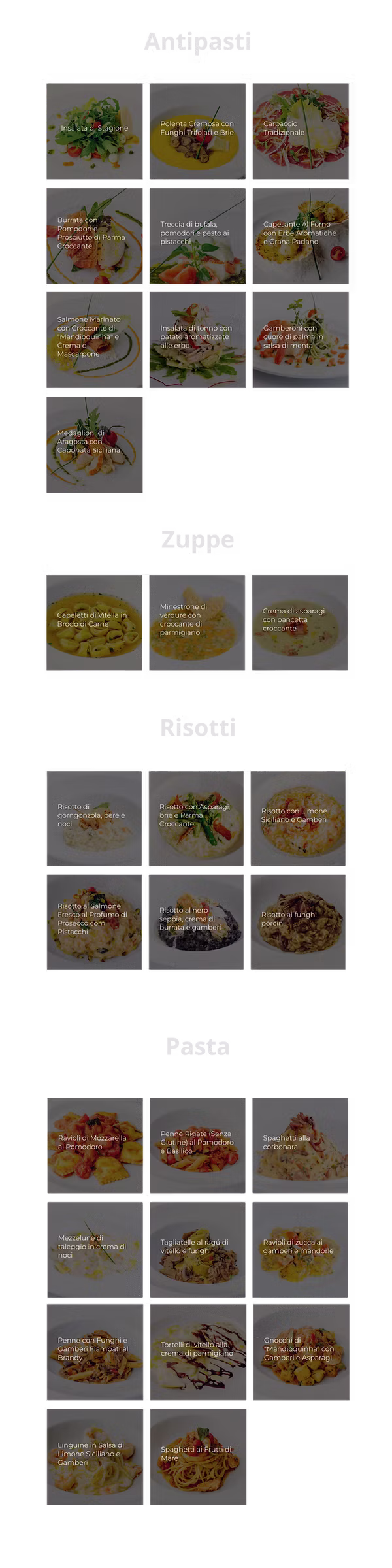 Menu Completo